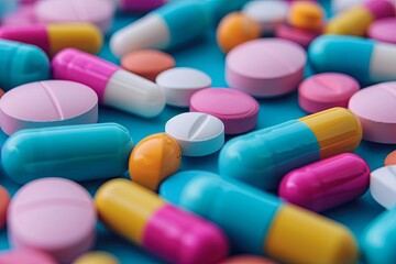 Patient care medication withdrawal management, Diabetic Retinopathy Multiple Sclerosis (MS). Medication adherence patient safety medical pharmacy. Tablets and pills drug administration healthcare.
