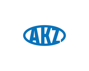 AKZ logo design vector template