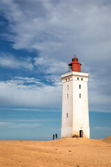 Fototapeta na wymiar Rubjerg Knude Fyr (lighthouse), North Jutland, Denmark