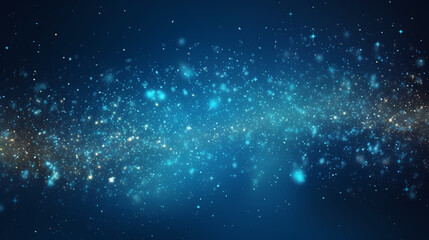 Abstract glitter lights background. Blurred bokeh effect