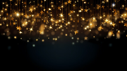 Abstract glitter lights background. Blurred bokeh effect