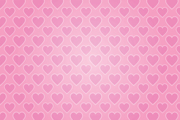 Heart pattern, Valentine's Day seamless pattern, Valentine's Day background.