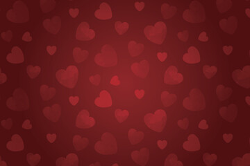 Heart pattern, Valentine's Day seamless pattern, Valentine's Day background.