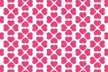 Heart pattern, Valentine's Day seamless pattern, Valentine's Day background.