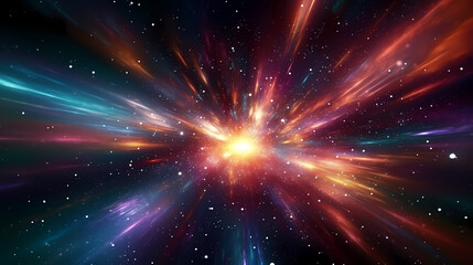 Naklejka premium Line glowing motion blur illustration light background, energy neon light, effect bright line glowing motion blur