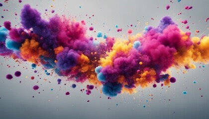 Capturing Colorful Explosions in Time