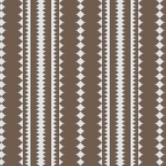 Abstract geometric ethnic pattern design for clothing, fabric, background, wallpaper, wrapping, batik. Knitwear, pixel pattern, embroidery style. Illustration
