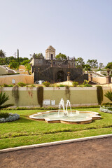 Masonic mausoleum in the Victoria Gardens in Tenerife.