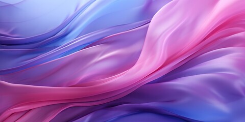 Abstract transparent fabric, ideal as a soft light background for beauty products or other applications, featuring satin and silk textures.