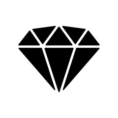 Diamond icon. Gem jewel Vector illustration