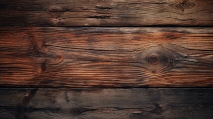 Brown wood texture background. Wood pattern. AI generated.