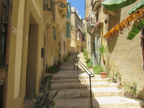 Pastel Pathways: Quaint Streets in Malta
