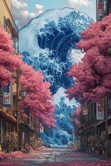 Hokusai-inspired Augmented Reality
