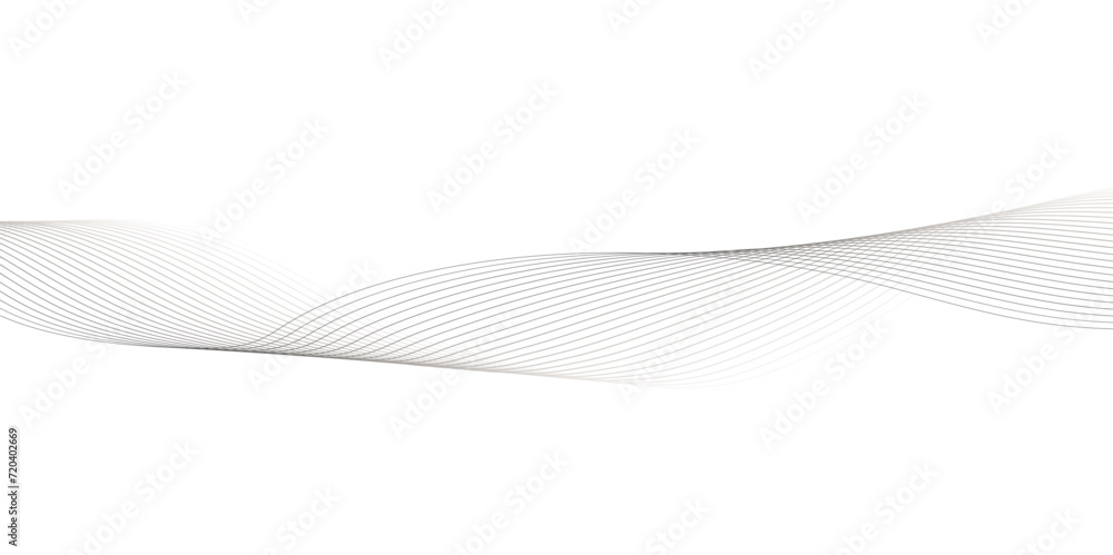 Aufkleber abstract wave lines dynamic flowing colorful light isolated background. illustration design element 