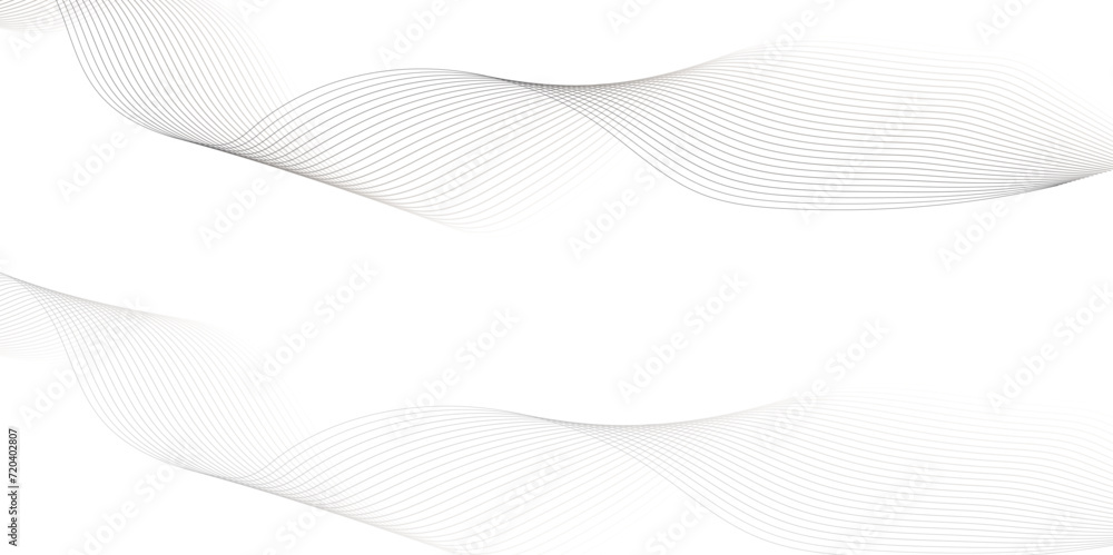 Poster abstract wave lines dynamic flowing colorful light isolated background. illustration design element 