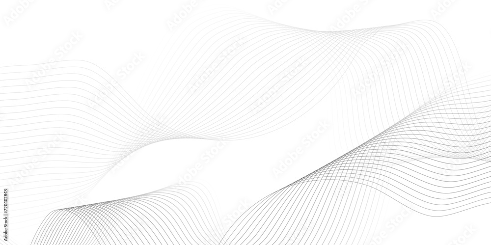 Poster abstract wave lines dynamic flowing colorful light isolated background. illustration design element 