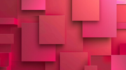 Obraz premium Red and pink abstract background vector presentation design. PowerPoint and Business background.