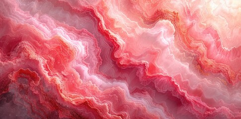 pink marble background texture vector, in the style of shaped canvas, marbleized, soft and dreamy pastels, light white and light red, extruded design, commission for - obrazy, fototapety, plakaty