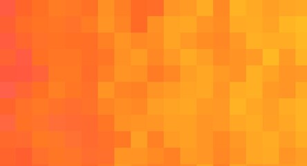 orange pixel background