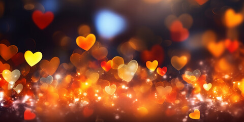 Sfondo astratto. per San Valentino. Ai generated.