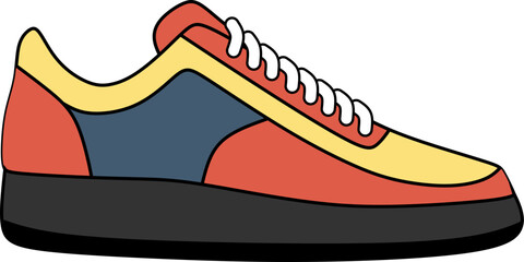 Sneakers Shoes Illustration Element