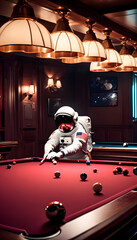 person playing in billiard