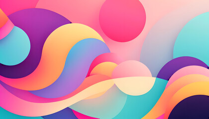 abstract background with circles