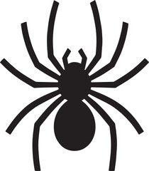 Arachnid Silhouette: Spider Profile