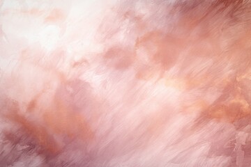 Rose Gold watercolor abstract painted background on vintage paper background 