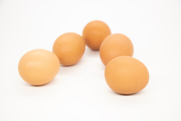 Eggs, Group of chicken eggs, Hen / chicken eggs.