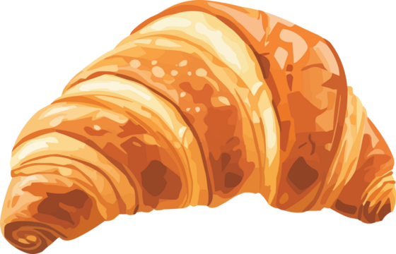 croissant clipart transparent background