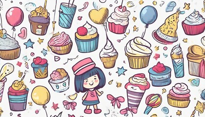 birthday party background