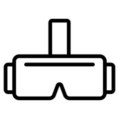 virtual reality technology icon