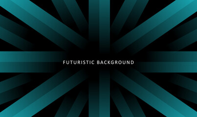futuristic background with crossed turquoise blue lines