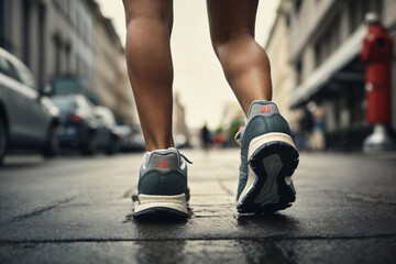 runners legs and shoes