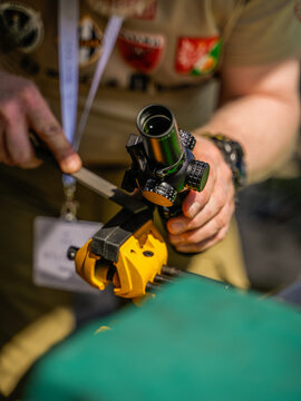 Mounting a New Optical Scope on a Precision Rifle