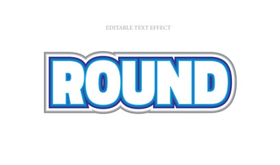 white and blue text effect