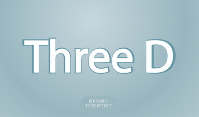 Water color Background with 3d text effect