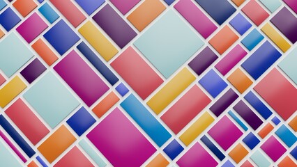 colorful rectangular pattern