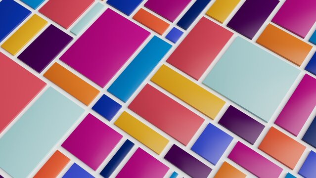 colorful rectangular pattern