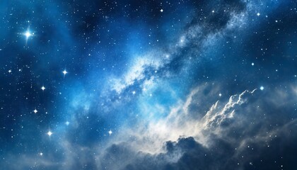 Naklejka premium space background with stars