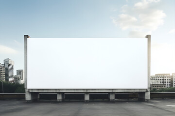 Fototapeta premium Blank billboard