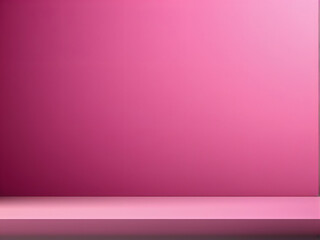 Fototapeta premium Pink Grunge Texture Background with Frame for Text, Vintage Design Illustration