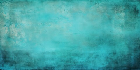 Fototapeta na wymiar Turquoise abstract textured background