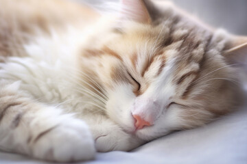 Serene Feline Slumber