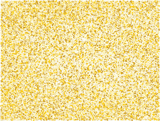Modern Gold Square Confetti