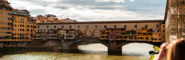 Papier Peint photo Ponte Vecchio ponte vecchio florencia