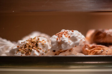 cream with chocolate