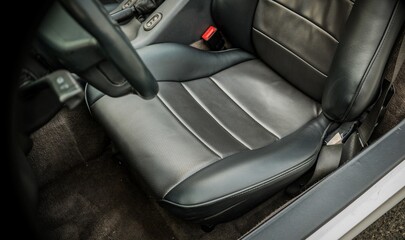 Drivers seat in a car