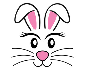 Fototapeta premium Svg, Easter day,Cottontail Farms,Hoppy Easter, Easter Bunny,Spring,Nurse, Bunny,Hunting,Family Easter Bunny 